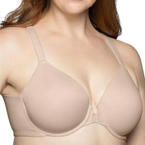 Vanity Fair Full Figure Underwire Front Closure Bra, Beauty Back Smoothing, 40DD